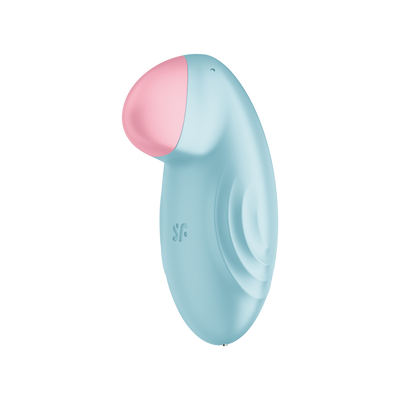 Satisfyer Tropical Tip - Lay-on Vibrator - Vibrator - Lichtblauw afbeelding