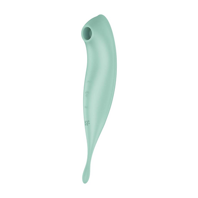 Satisfyer Twirling Pro - Tip Vibrator met App - Mint afbeelding