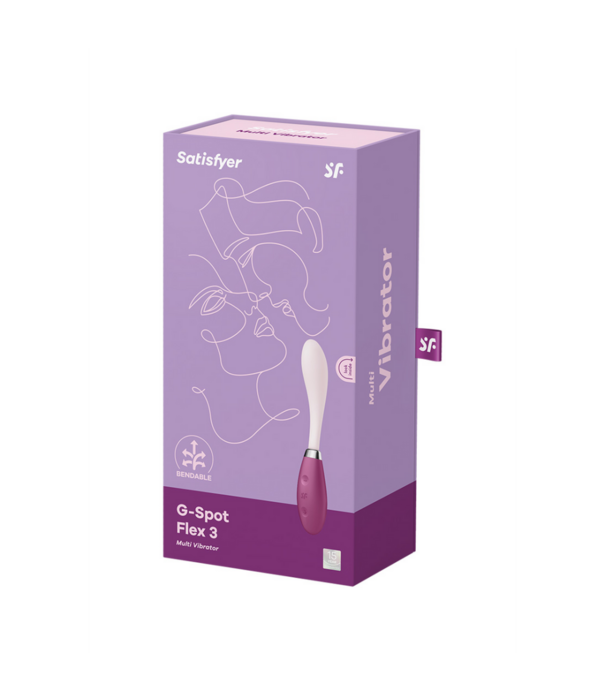 Satisfyer G-Spot Flex 3 - G-Spot Vibrator - Rood