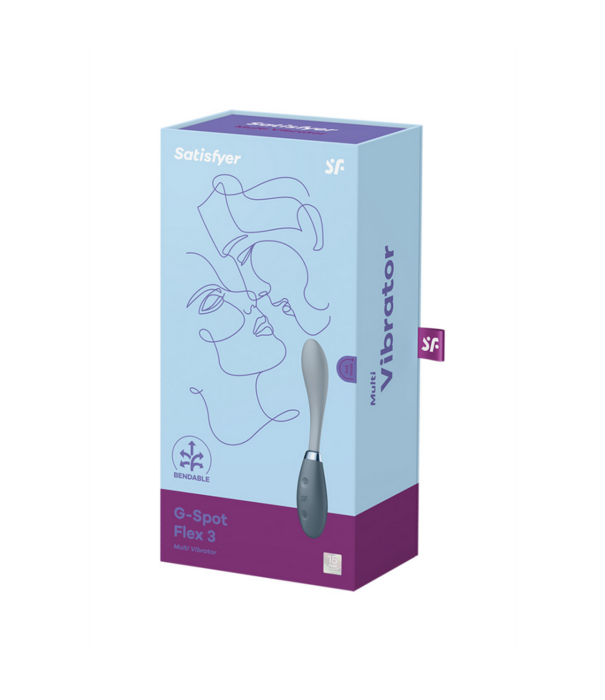 Satisfyer G-Spot Flex 3 - G-Spot Vibrator - Grijs