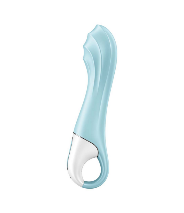 Satisfyer Luchtpomp Vibrator 5 - Opblaasbare Vibrator - Blauw