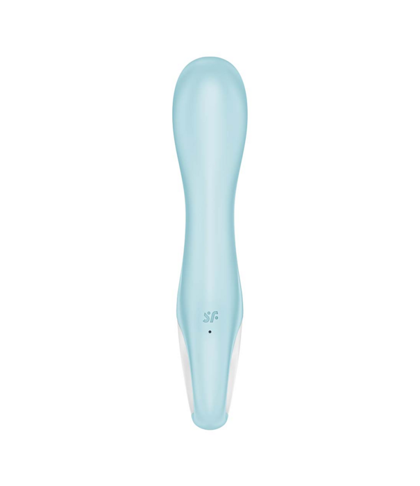 Satisfyer Luchtpomp Vibrator 5 - Opblaasbare Vibrator - Blauw