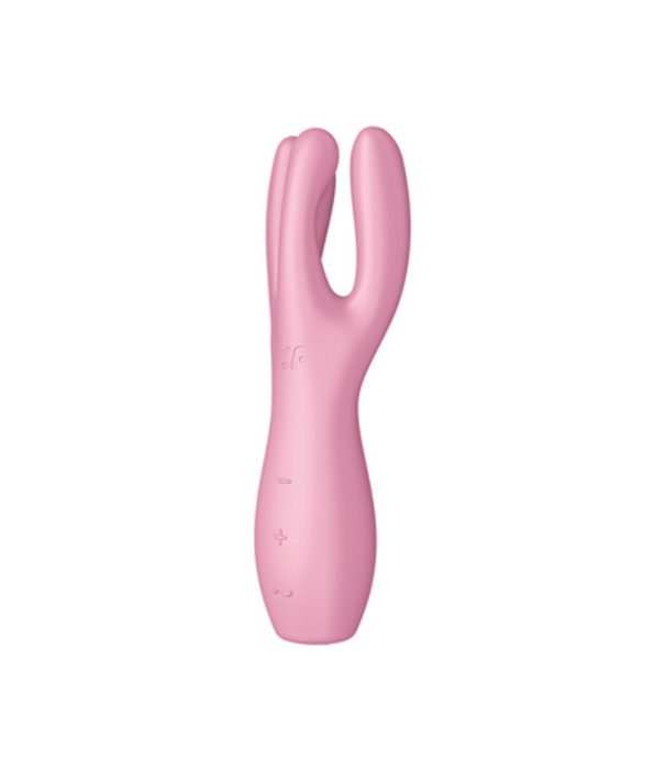 Satisfyer Threesome 3 - Lay-on Vibrator - Roze