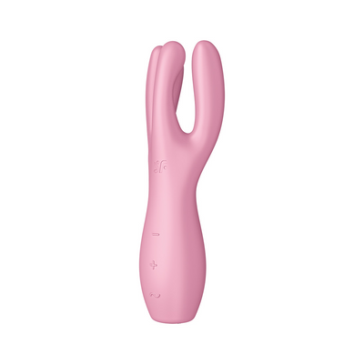 Satisfyer Threesome 3 - Lay-on Vibrator - Roze afbeelding