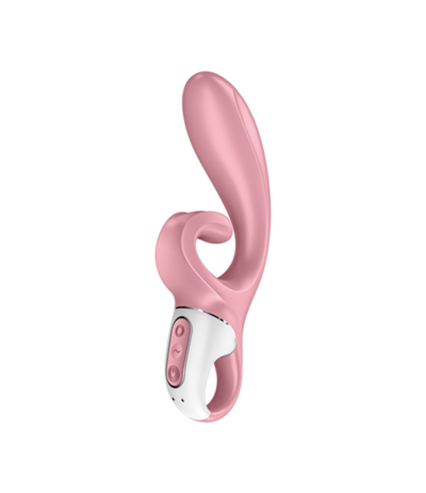 Satisfyer Hug Me - Rabbit Vibrator met Tongue Tip voor Clitoris Stimulatie - Roze