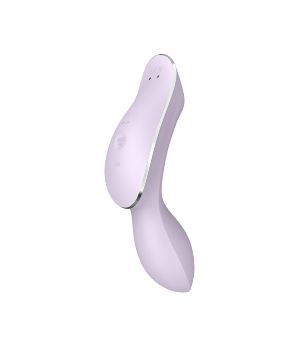 Satisfyer Curvy Trinity 2 - Invoegbare Luchtpulsvibrator - Violet