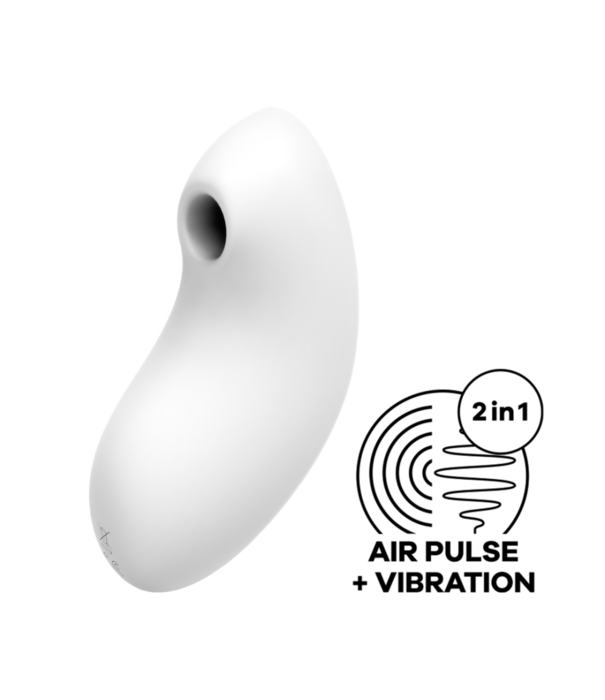 Satisfyer Vulva Lover 2 - Dubbele Luchtpulsvibrator - Wit