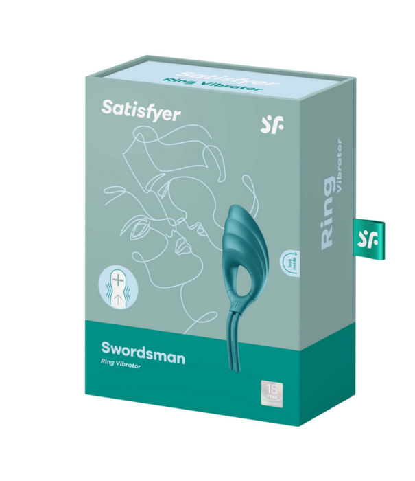 Satisfyer Zwaardvechter - Vibrerende Cockring - Groen