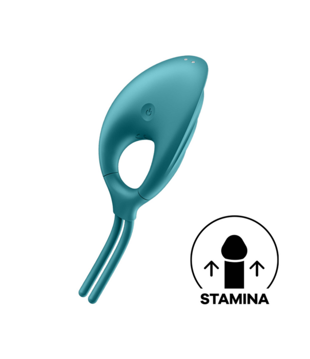 Satisfyer Zwaardvechter - Vibrerende Cockring - Groen