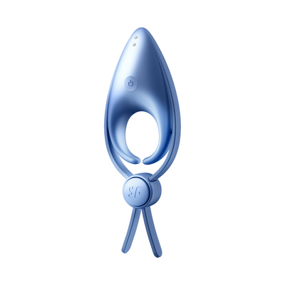 Satisfyer Sniper - Vibrerende Cockring - Blauwgrijs afbeelding