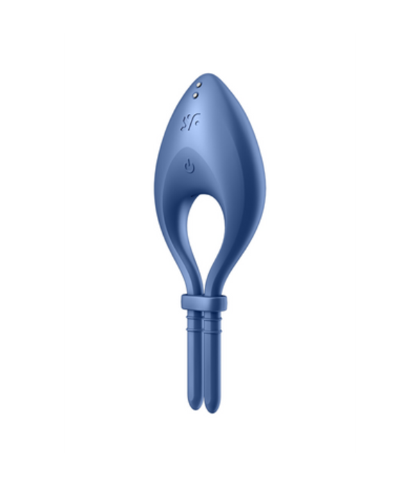Satisfyer Bullseye - Vibrerende Cockring - Blauw