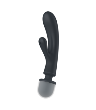 Triple Lover - Hybride Wand Vibrator - Grijs
