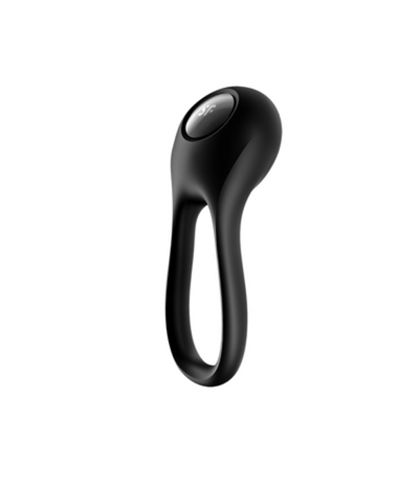 Satisfyer Majestic Duo - Dubbele Strap Vibrerende Cockring - Zwart