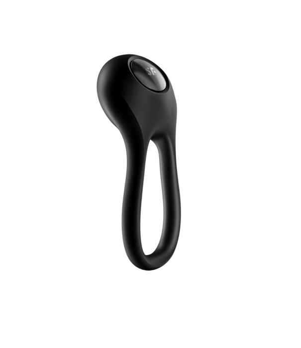 Satisfyer Majestic Duo - Dubbele Strap Vibrerende Cockring - Zwart