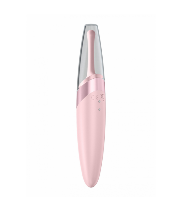 Satisfyer Draaiende Verwennerij - Tip Vibrator - Oud Roze