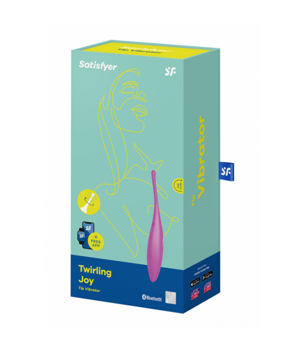 Satisfyer Twirling Joy - Tip Vibrator - Fuchsia