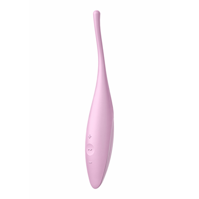 Satisfyer Draaiende Vreugde - Tip Vibrator - Roze afbeelding