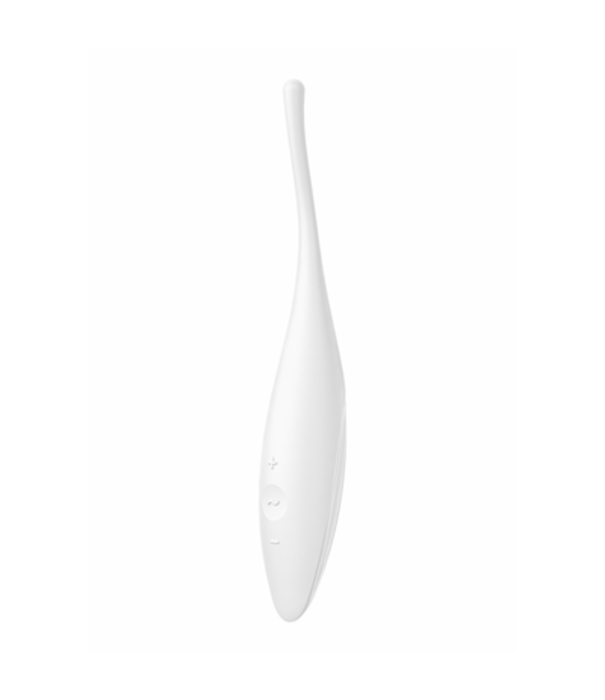 Satisfyer Draaiende Vreugde - Tip Vibrator - Wit