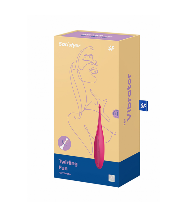 Satisfyer Draaiend Plezier - Tip Vibrator - Magenta