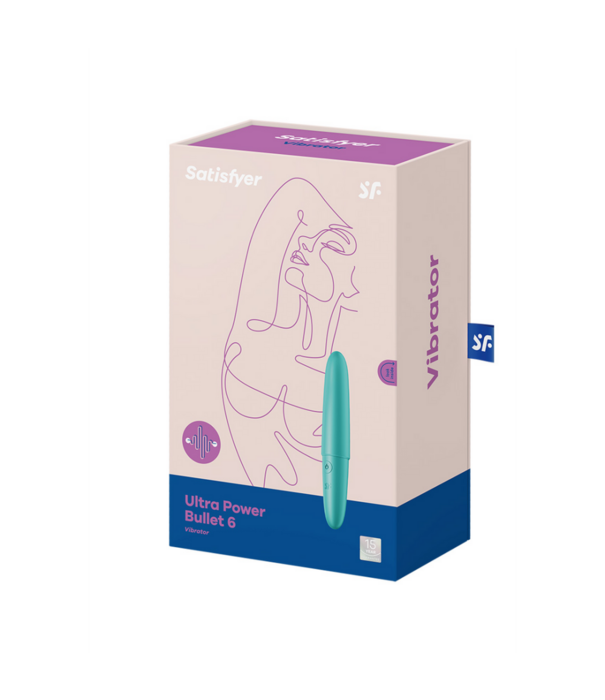 Satisfyer Ultra Power Bullet 6 - Vibrerende Bullet - Turquoise