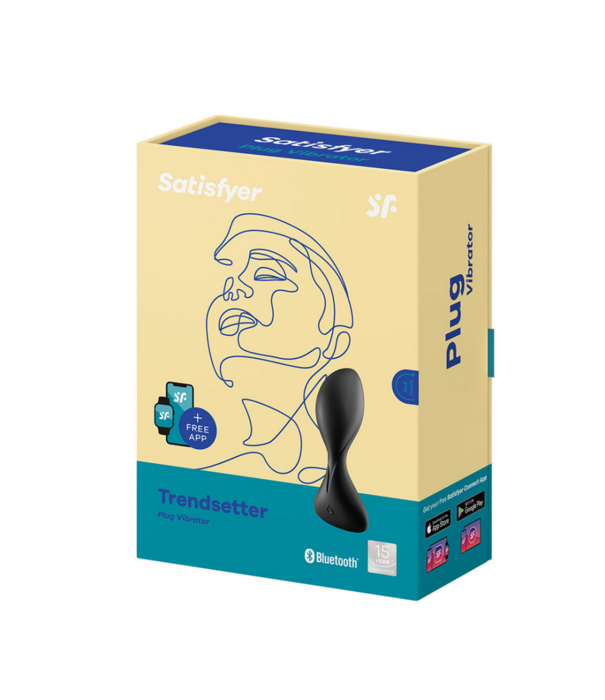 Satisfyer Trendsetter - Vibrerende Butt Plug - Zwart
