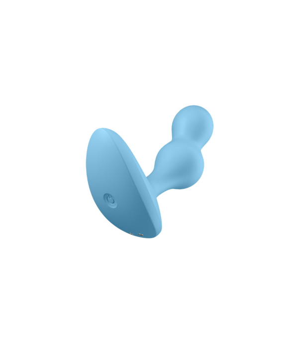 Satisfyer Diepe Duiker - Vibrerende Anale Plug - Lichtblauw