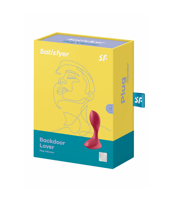 Satisfyer Backdoor Lover - Butt Plug Vibrator - Rood