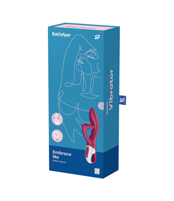 Satisfyer Omarm Me - Rabbit Vibrator - Berry