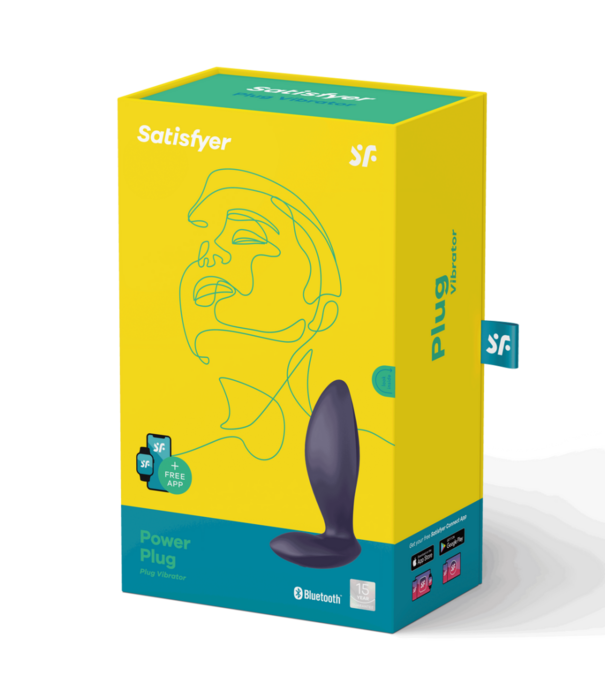 Satisfyer Voedingsstekker - Paars