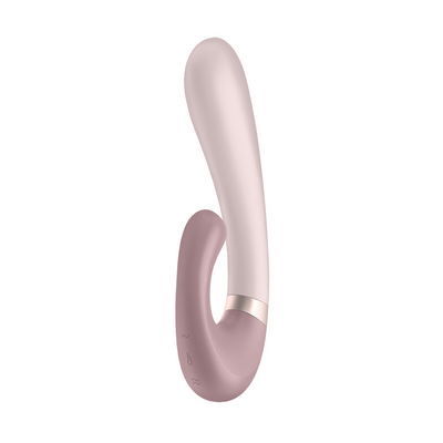 Satisfyer Heat Wave - Verwarmende Vibrator en Clitorisstimulator - Mauve afbeelding