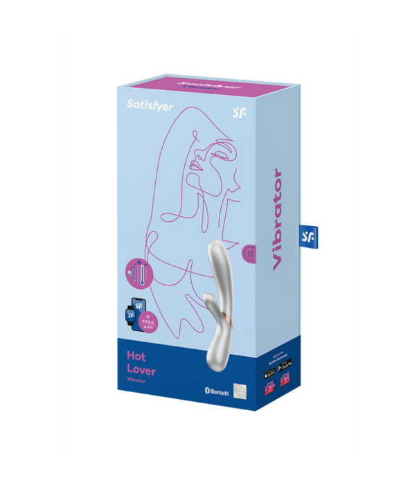 Satisfyer Hot Lover - Verwarmde Konijnen Vibrator - Champagne