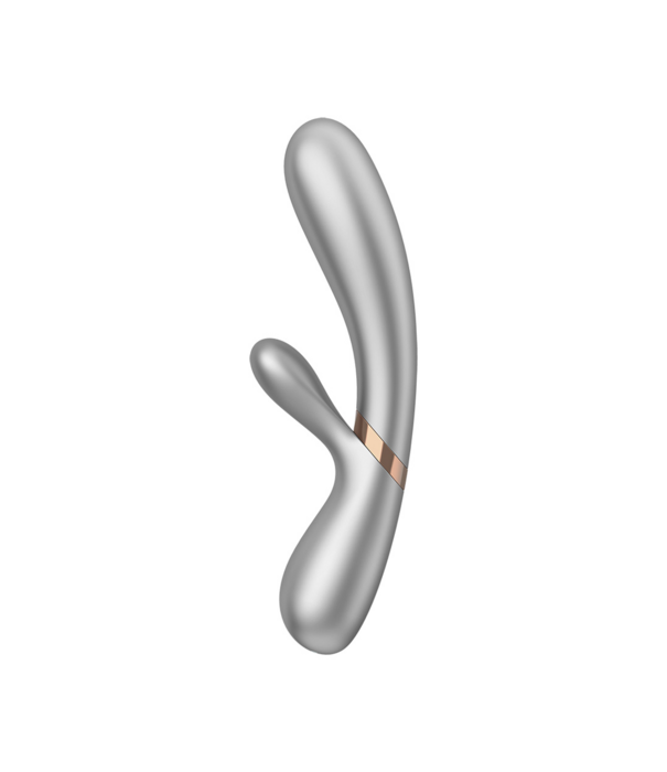 Satisfyer Hot Lover - Verwarmde Konijnen Vibrator - Champagne