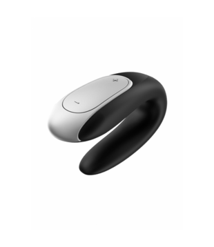 Dubbel Plezier - Partner Vibrator - Zwart