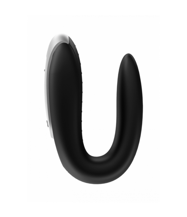 Satisfyer Dubbel Plezier - Partner Vibrator - Zwart