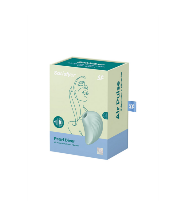 Satisfyer Pearl Diver - Air Pulse Stimulator - Mint