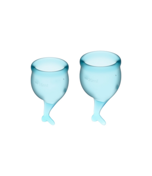 Feel Secure - Menstrual Cup - Light Blue