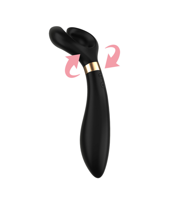 Satisfyer Eindeloos Plezier - Partner Vibrator - Zwart