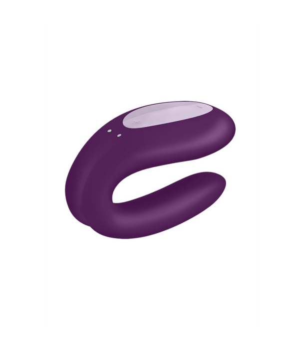 Satisfyer Double Joy - Partner Vibrator - Violet