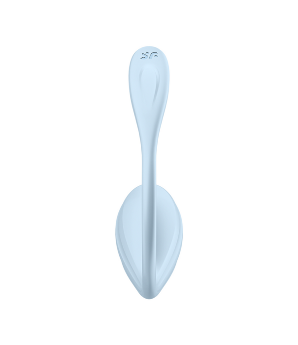 Satisfyer Glad Petal Connect App - Draagbare Koppel Vibrator - Lichtblauw