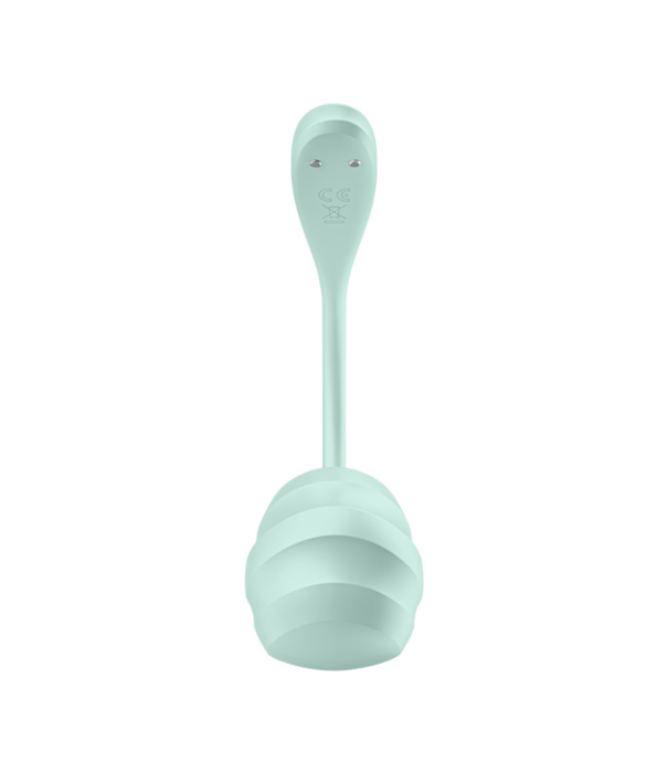 Satisfyer Smooth Petal Connect App - Draagbare Paar Vibrator - Mint