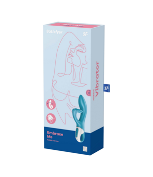 Omarm Mij - Konijnen Vibrator - Turquoise