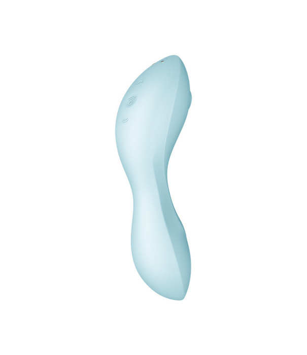 Satisfyer Curvy 5Plus - Air Pulse Stimulator en Vibration - Blauw