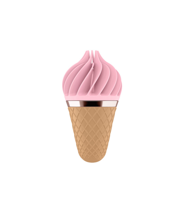 Satisfyer Zoete Traktatie - Stimulerende Tongspinnator - Roze/Bruin