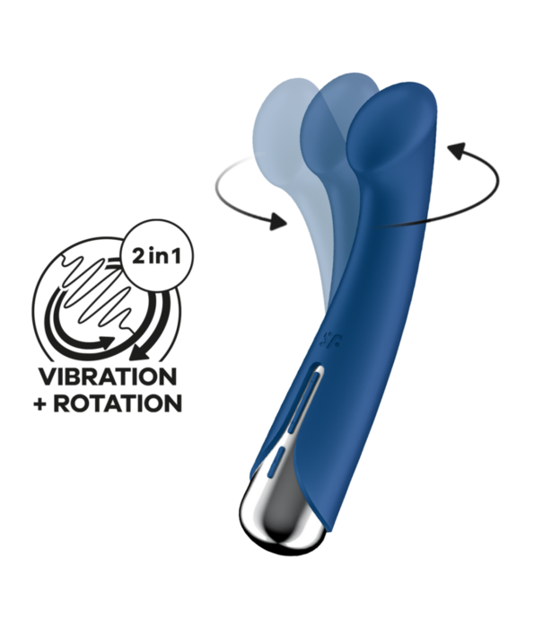Satisfyer Spinning G-Spot 1 - Draaibare G-Spot Vibrator - Blauw