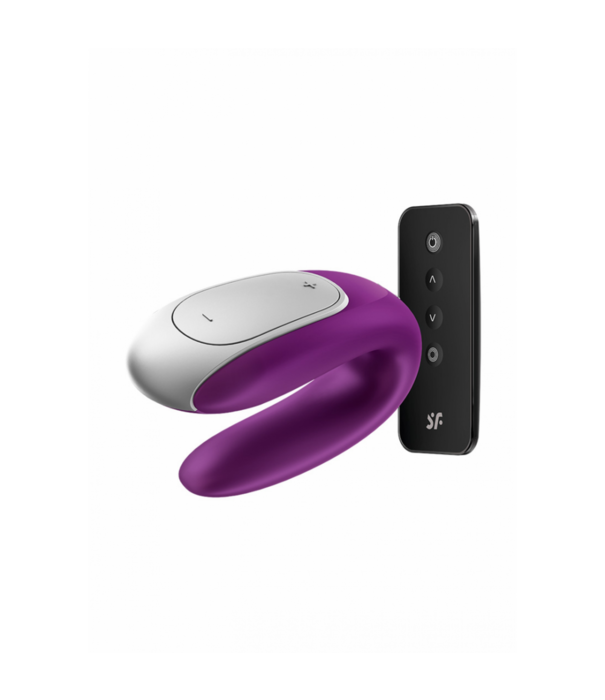 Satisfyer Dubbel Plezier - Partner Vibrator - Violet