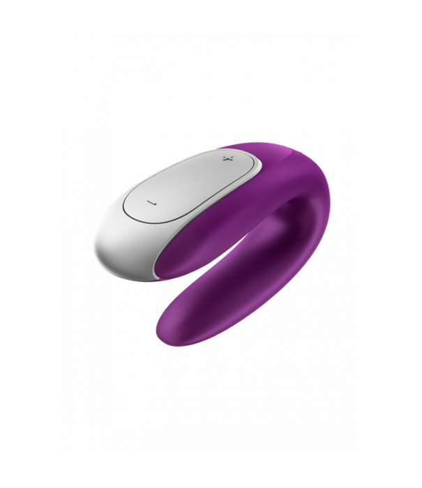Satisfyer Dubbel Plezier - Partner Vibrator - Violet