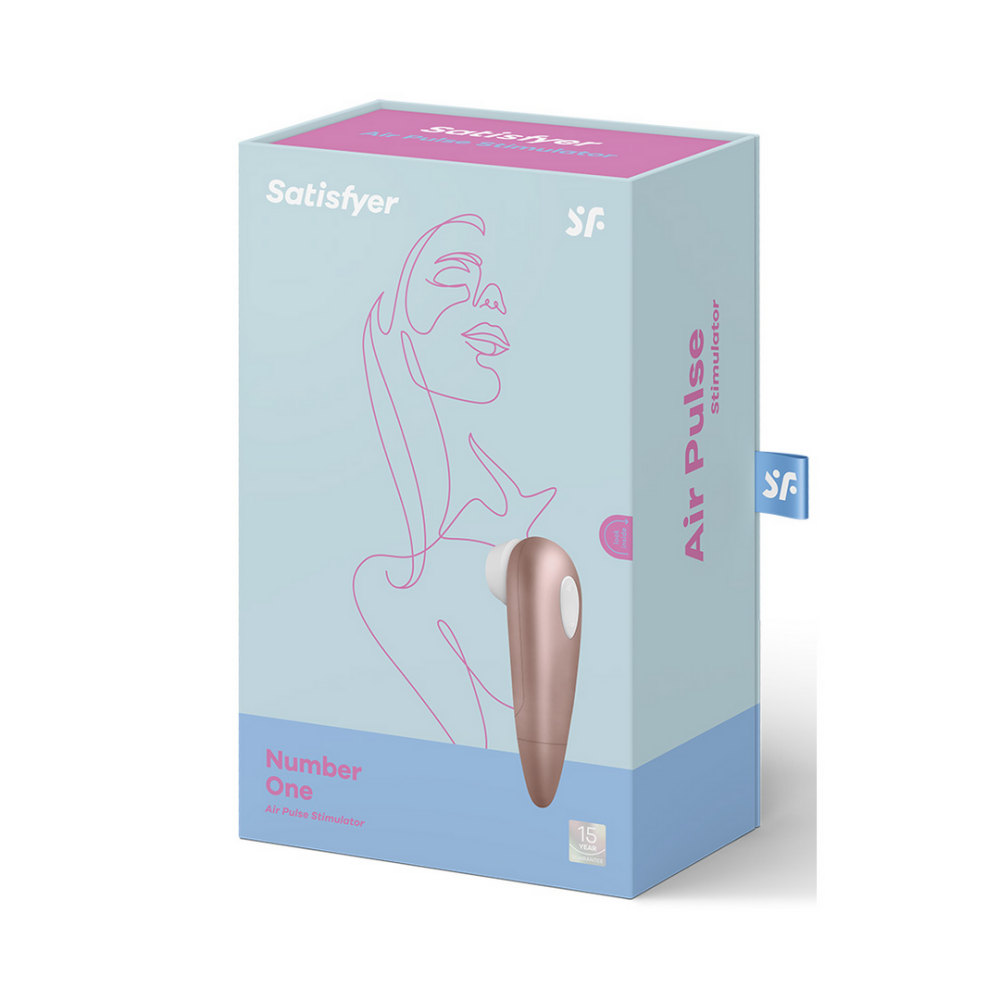 Satisfyer Nummer 1 - Air Pulse Stimulator - Lichtgoud afbeelding