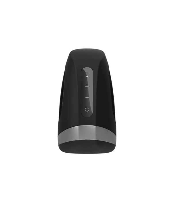 Satisfyer Mannen Heat Vibration - Verwarmende en Vibrerende Masturbator - Zwart