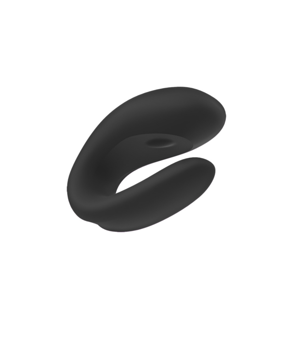 Satisfyer Double Joy - Partner Vibrator - Zwart