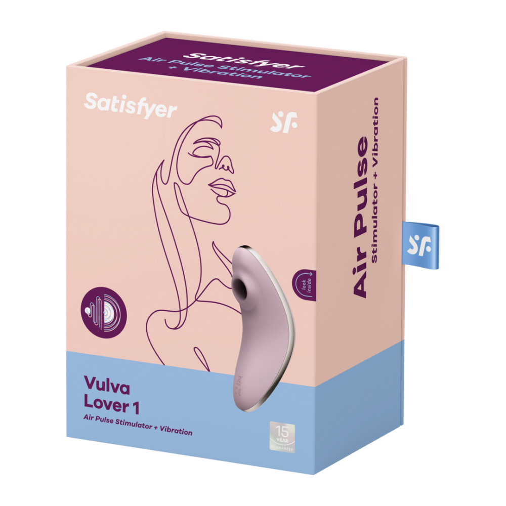 Satisfyer Vulva Lover 1 - Dubbele Luchtpulsvibrator - Violet afbeelding